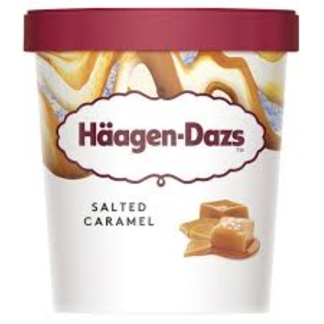 HAAGEN-DAZ SALTED CARAMEL 460ML